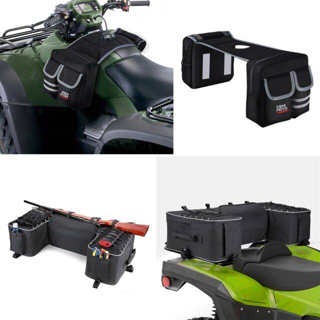 ATV Rear Rack Bag Package Storage + Motorcycles Fuel Tank Bag Saddlebag ATV Bags ATV World ATV,Motorcycle,Cycling